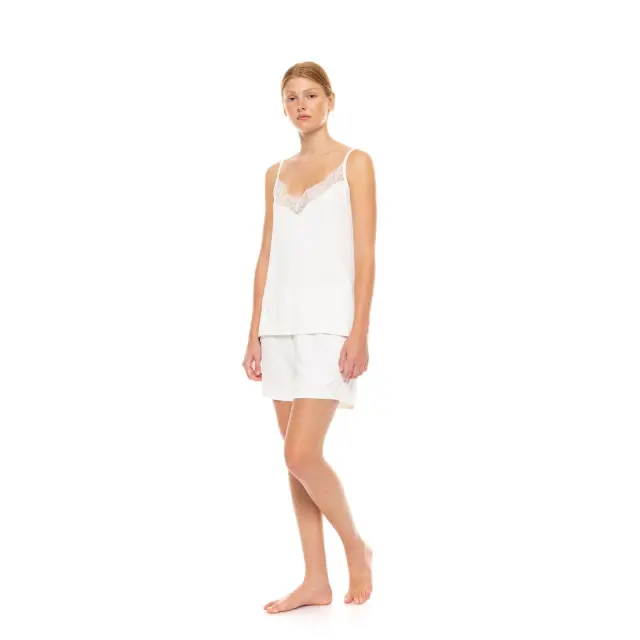 Babydoll Bamboo SN-200 Nos White Pink Label 3