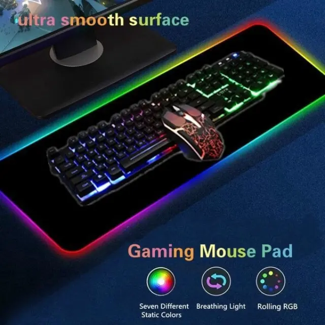 Mouse pad rgb 30 * 78cm -  VC01
