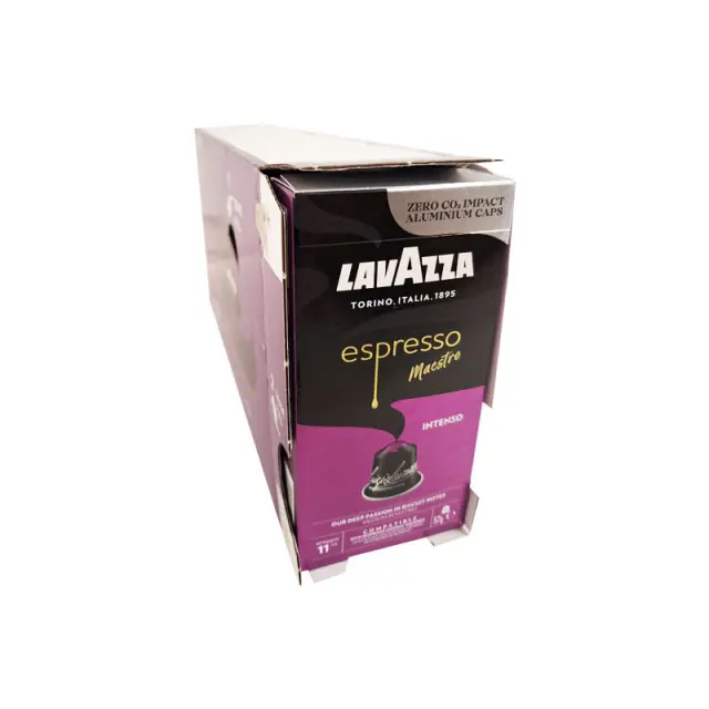 Lavazza Intenso 100 κάψουλες Nespresso αλουμινίου - (10×10)