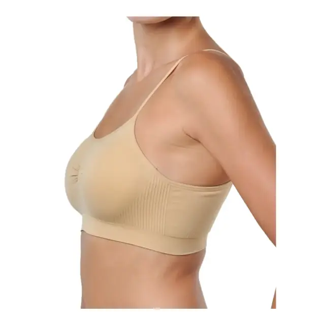 Body Glove Γυναικείο Μπουστάκι Sports Soft Cup, Χρώμα Μπεζ 2