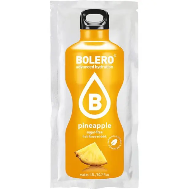 Bolero Stick Pineapple Χυμός Σε Σκόνη 12x3gr