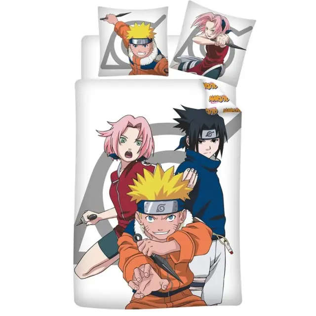 Aymax Σετ Κρεβατιού Παπλωματοθήκη NARUTO – Duvet Cover 140x200cm – (001NRTC)