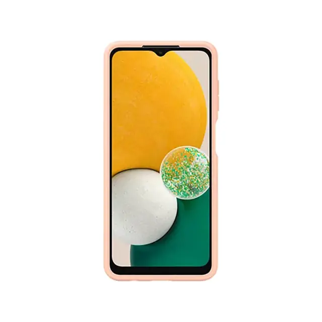 Θήκη Σιλικόνης Με Υποδοχή Για Κάρτα Samsung EF-OA136 Card Slot Cover Για Samsung Galaxy A13 5G Peach 3