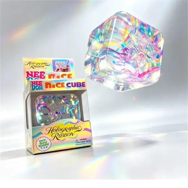 Needoh Nice Cube Holographic Ribbon 30269CD