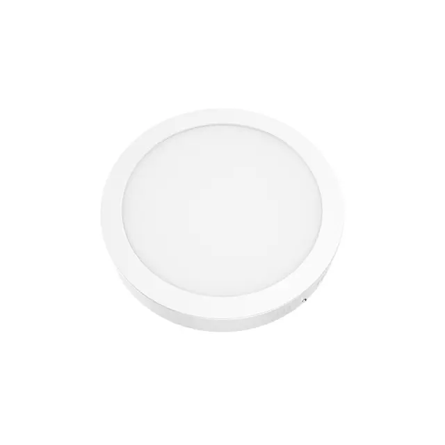 LED ΠΑΝΕΛ ΟΡΟΦΗΣ ΛΕΥΚΟ ΣΤΡΟΓΓΥΛΟ 230V AC 230V AC 23W 3000K 2050LM Ra80 Φ285 / VEKO2330RW