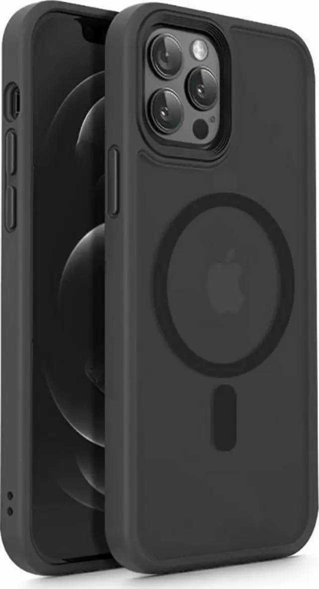 Tech- Protect® Magmat MagSafe Back Cover Προστατευτική Θήκη για iPhone 12/12 Pro- Matte Black