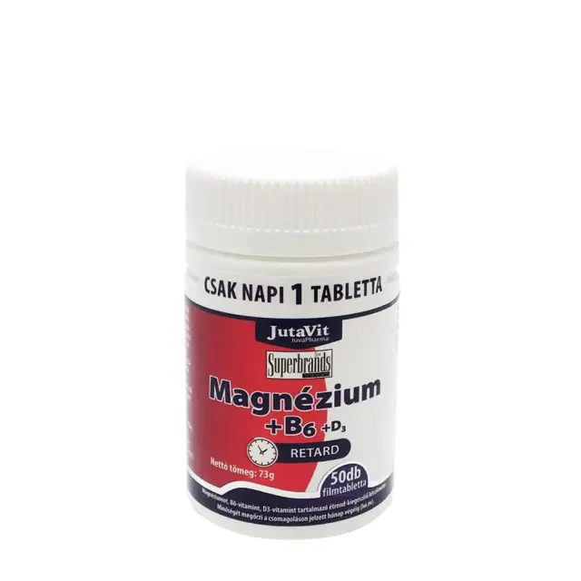 JutaVit Magnesium 250 mg + B6 With Extended Release