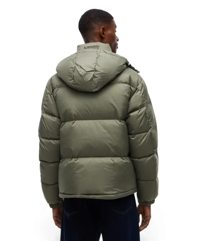 Tommy Hilfiger - Ανδρικό Πουπουλένιο Μπουφάν Puffer Tjm Alaska DM0DM22036-M04 Πράσινο 2