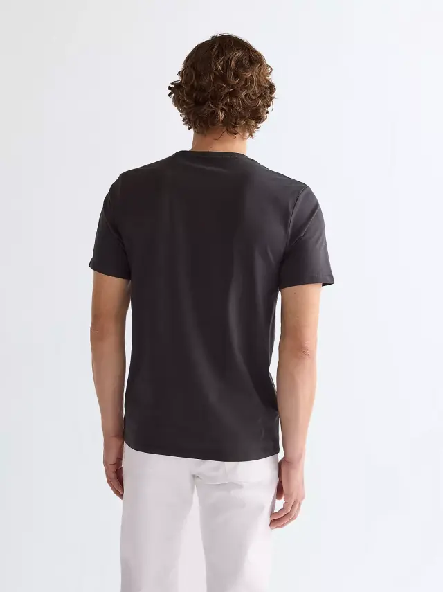 Wrangler Ανδρικό LOGO T-Shirt 112350526 – Black - XXL 2