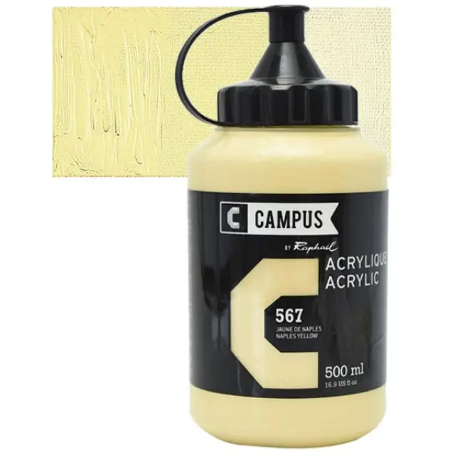 Ακρυλικό Raphael Campus - 567 Naples Yellow - 500ml