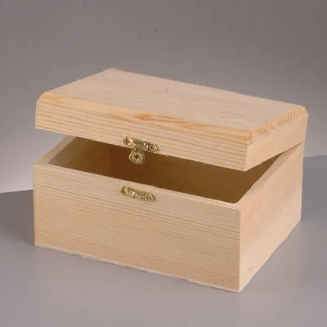 Ξύλινο Κουτί Ορθογώνιο 16x12xh9.5cm