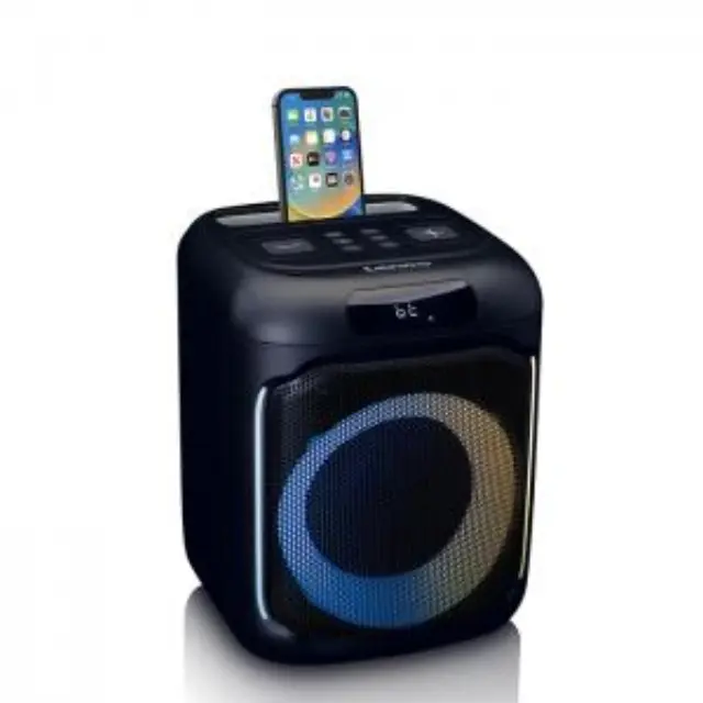 Party Speaker 100W με Bluetooth, ασύρματο μικρόφωνο και φωτισμό LED. 3