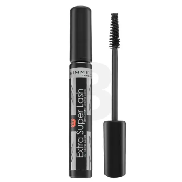 Rimmel London Fix & Protect Extra Super Lash Mascara mascara for length and volume eyelashes 101 Black 8 ml
