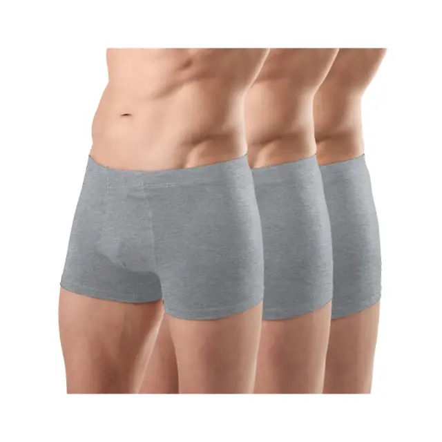 FMS Ανδρικό Boxer Classic Short Εφαρμοστό - Τριπλό Πακέτο, Χρώμα Ανθρακί