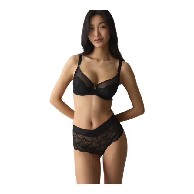 Triumph Γυναικείο Σουτιέν Love in Lace W, Χρώμα Μαύρο