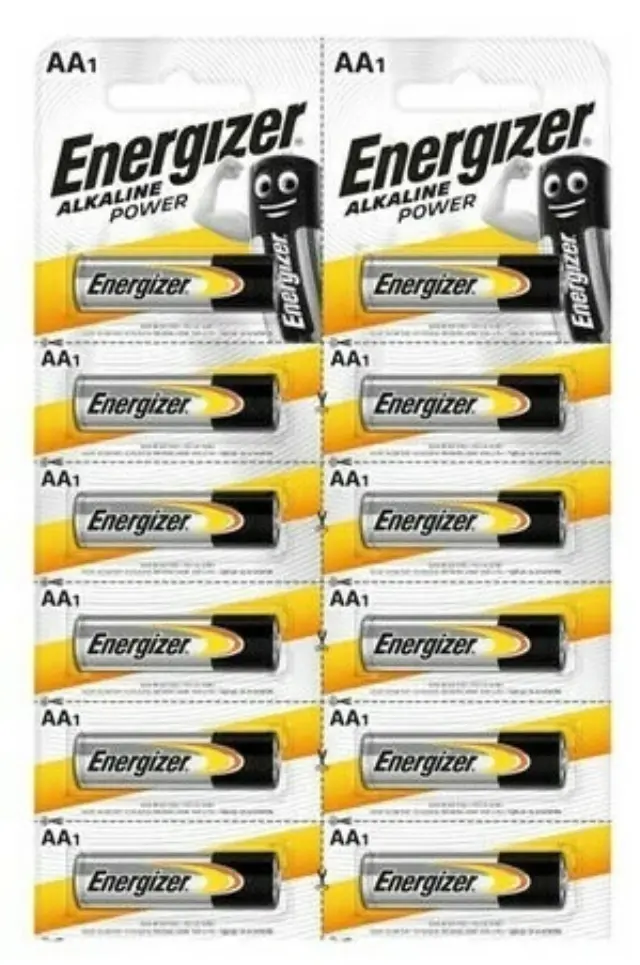 Energizer Alkaline Power AA 1.5V Αλκαλικές Μπαταρίες 12τμχ