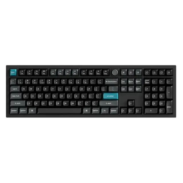 Keychron Gaming Keyboard Q6U-M1 100% Milk POM Red Switch Hot-Swap 8K (Q6U-M1)