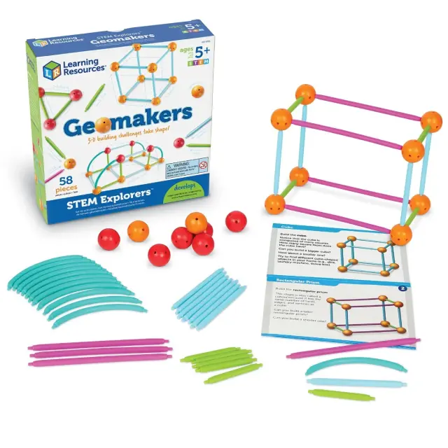 Learning Resources Εκπαιδευτικό Παιχνίδι STEM Explorers™: Geomakers™ για 5+ ετών LER 9293 2