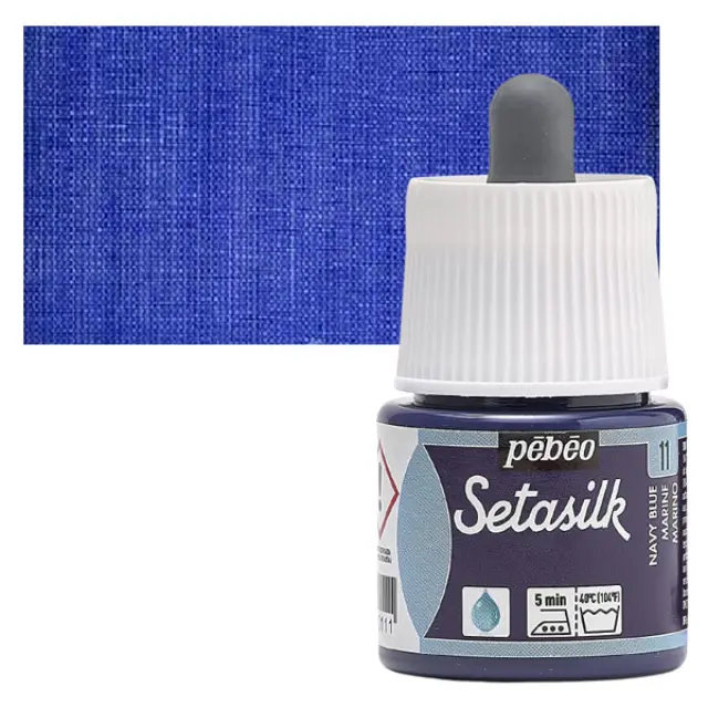 Pebeo Χρώμα Μεταξιού Setasilk - 11 Navy Blue - 45ml