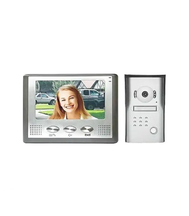 Σετ θυροτηλεόρασης Ultra-thin με οθόνη 7” TFT - Color Video Doorphone Model RL-06m