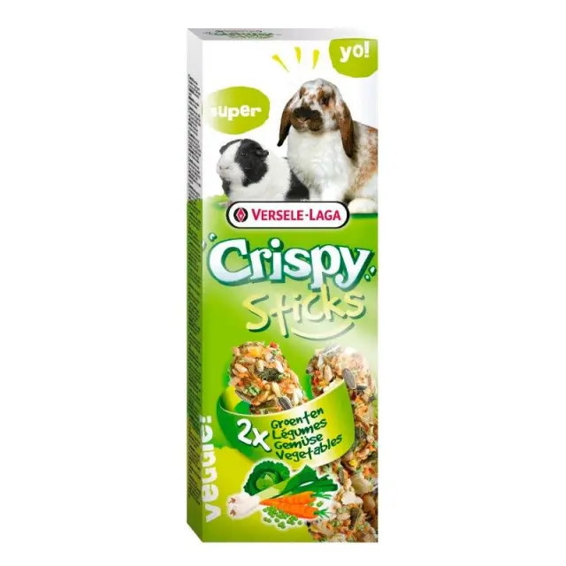 Versele Laga - Sticks Rabbits-Guinea Pigs Vegetables 110Gr - (510.0140) - Pet Supplies