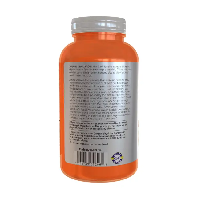 Now Foods Amino-9 Essentials Powder 3