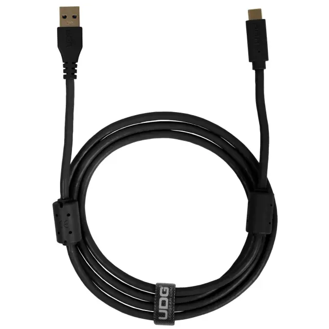 UDG U98001BL ULTIMATE CABLE USB 3.2 C-A BLACK STRAIGHT 1,5M 3