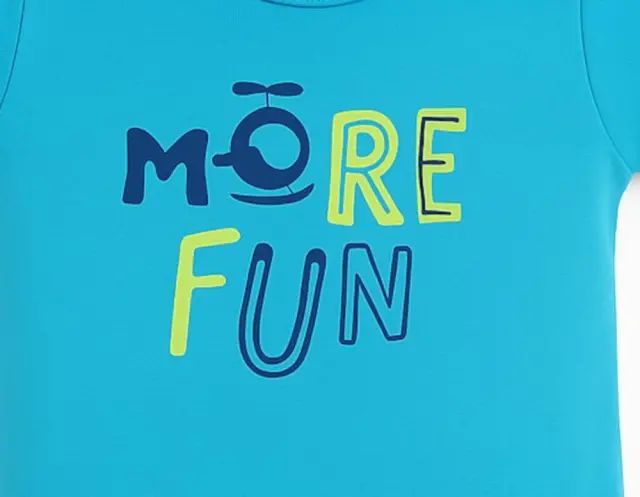 Κορμάκι Κοντομάνικο More Fun Venere Blue 8010614 - 12 M (80cm) 2