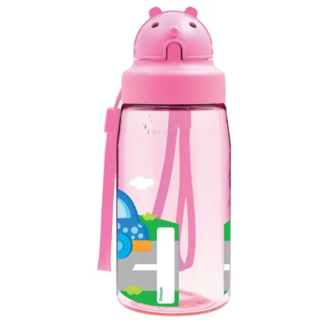 Παγούρι Αμαξάκια Tritan 450ml - Πώμα OBY 3