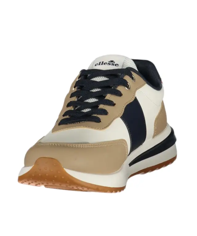 Ellesse - Ανδρικό Sneakers Nargi NARGI001-387 Λευκό/Μπλε/Μπεζ 3