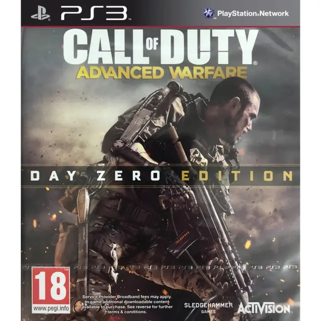 PS3 USED CALL OF DUTY ADVANCE WARFARE (DAY ZERO EDITION)