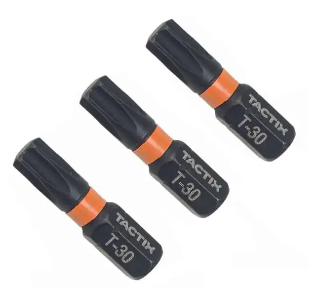 ΜΥΤΕΣ TORX IMPACT TORSION T30Χ25mm TACTIX (ΣΕΤ 3ΤΕΜ.) (455406)