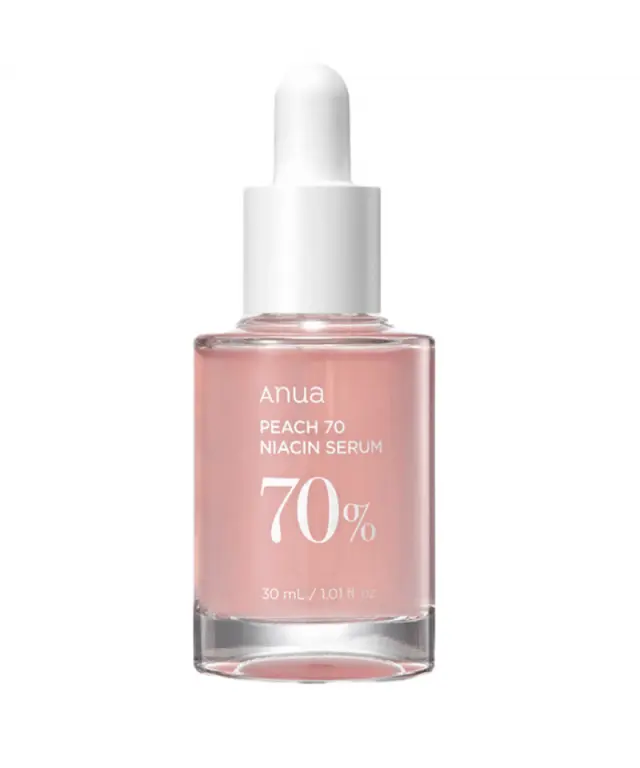 Anua Peach 70% Niacinamide Serum, Ορός Προσώπου με Ροδάκινο για Φωτεινότητα & Λάμψη, 30ml 2