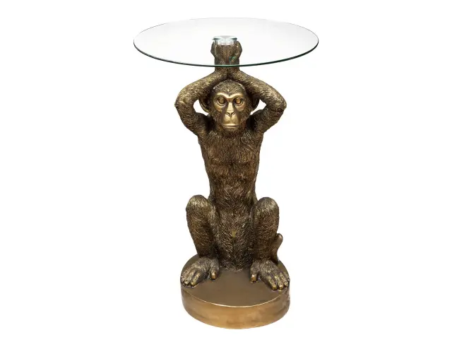 Βοηθητικό Τραπεζάκι Atmosphera Wild Monkey σε σχήμα πιθήκου, με διαστάσεις 40x40x52cm 197755 3