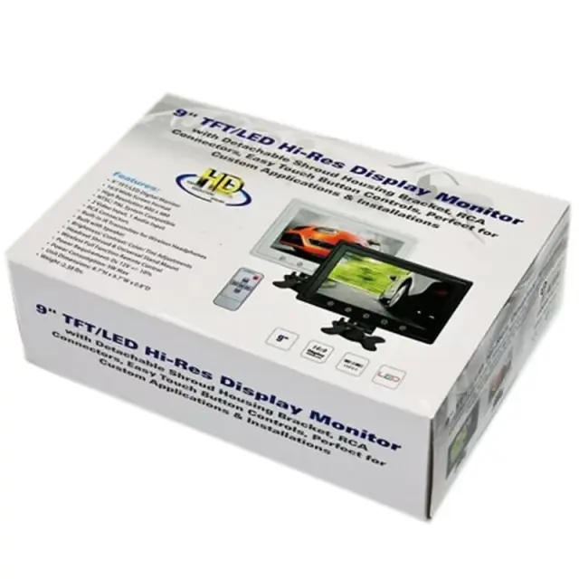 9'' TFT/LED Hi-Res DISPLAY MONITOR 9006C 3