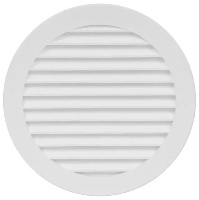 Europlast VR125 - Περσίδα Εξαερισμού Πλαστική με Πλέγμα Προστασίας
