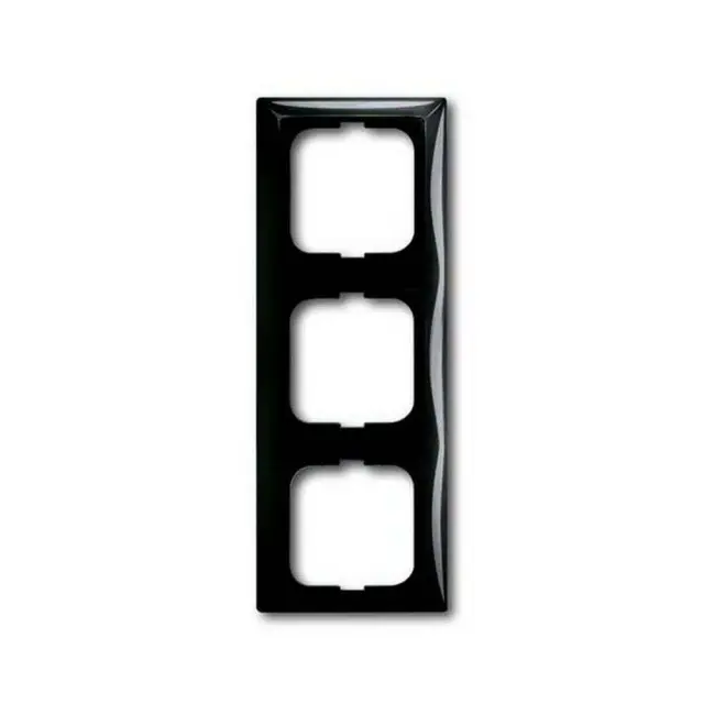 2513-95-507 Cover Frame 3gang(s) château-black - Basic55