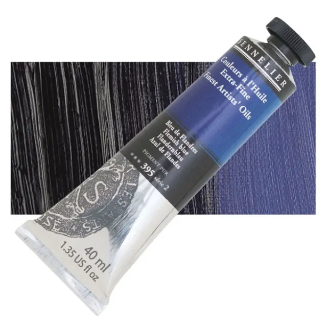 Sennelier Λάδι Finest Artists Oil 395 Flemish Blue - 40ml
