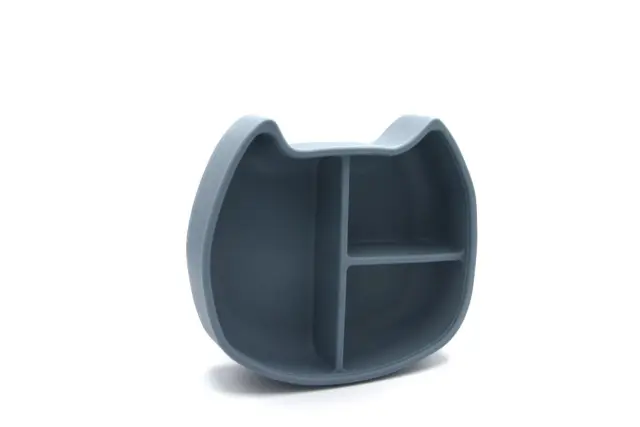 Φαγητοδοχείο Σιλικόνης Smokey Blue (380ml) - The Cotton Cloud 2