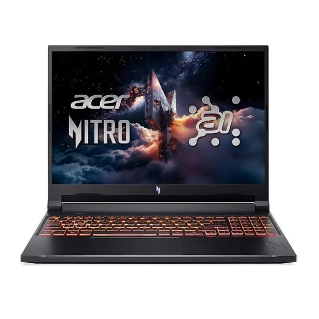 Acer Nitro V 16 AI 16" Ryzen AI 9 270/RTX 5070/16GB/1TB SSD/No OS US-Layout (NH.U6ZEP.003)