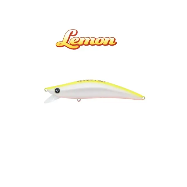 LOKMAN 105 – Jerkbait Γαρίδα για Ρηχά Νερά & Καχύποπτα Αρπακτικά - Τεχνητό Δόλωμα - Lemon