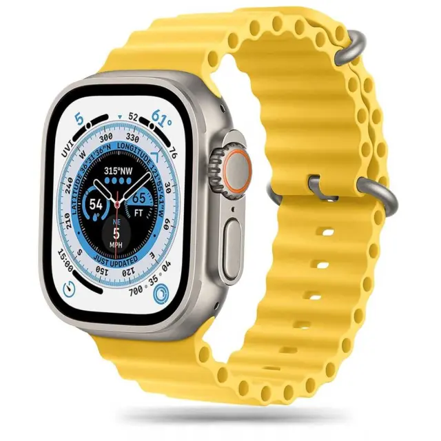 Tech-Protect Iconband Pro Apple Watch 6 / 7 / 8 / 9 / 10 / SE / Ultra 1 / 2 (44 / 45 / 46 / 49 MM) Yellow