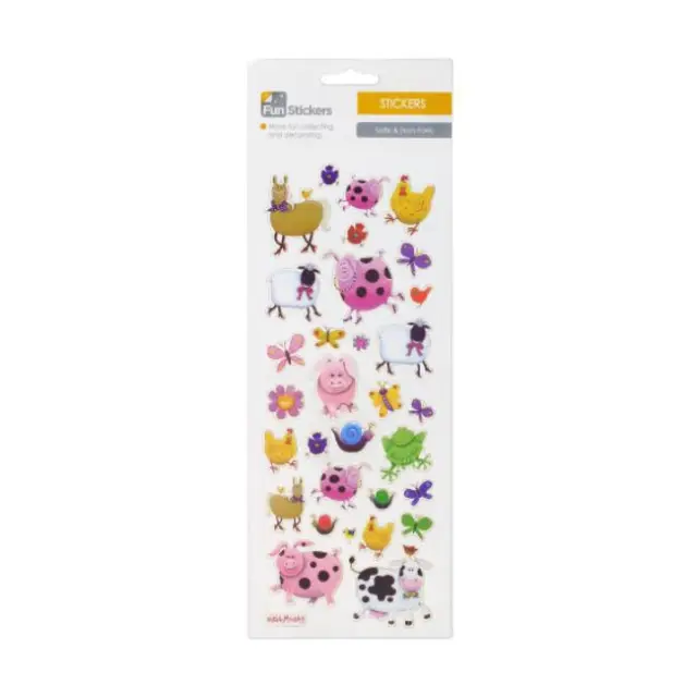 Fun Stickers Αυτοκόλλητα Funky Farm 602