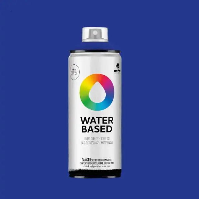 MTN Waterbased Spray Paint 400ml WB4 RV-339 Lesbos Blue