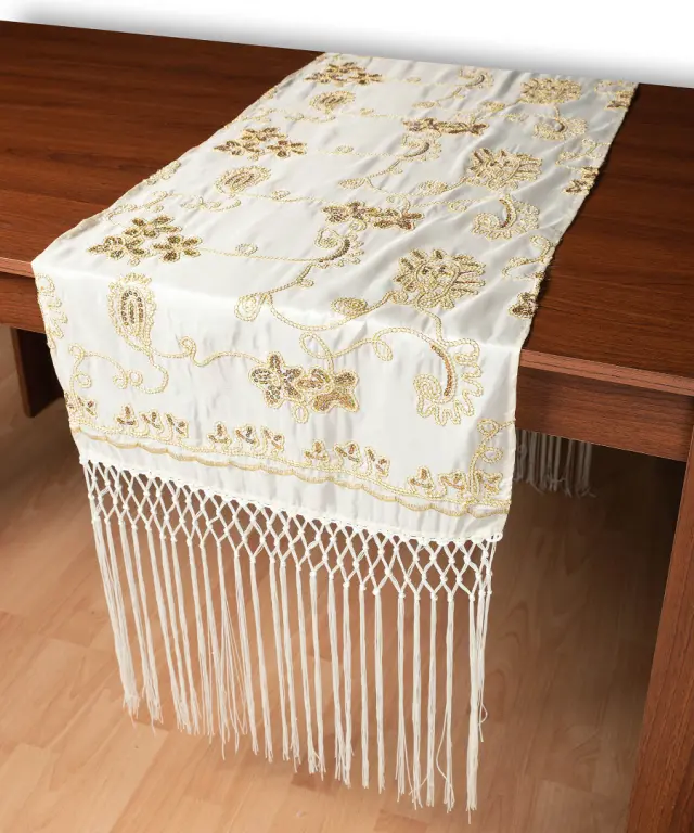 Σατέν τραβέρσα 7710 (50cm x 210cm) ivory - -