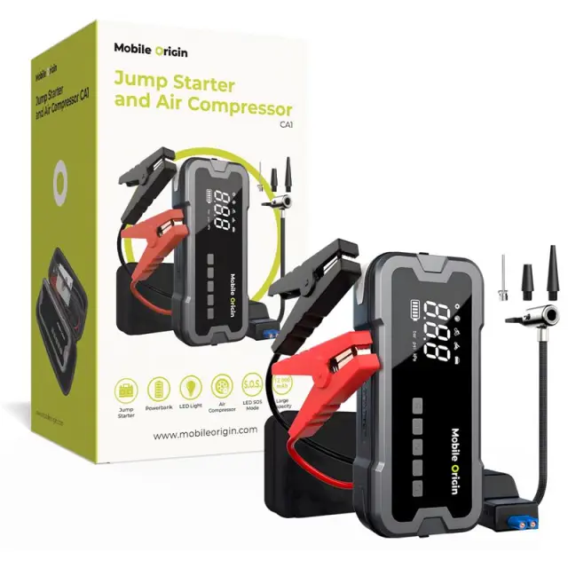 Mobile Origin JumpStarter and Air Compressor CA1