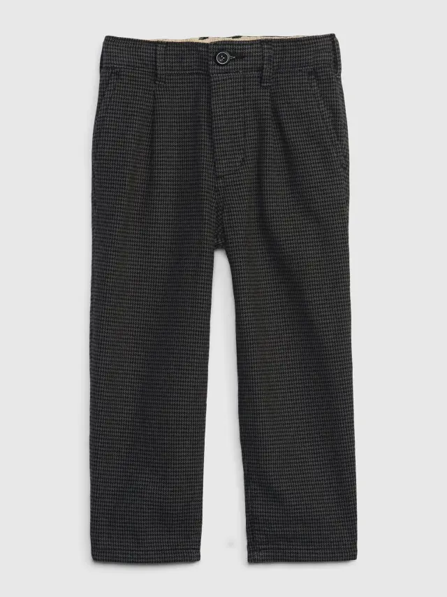 Μαύρο Νηπιακό Plaid Tapered Παντελόνι black - 2YRS