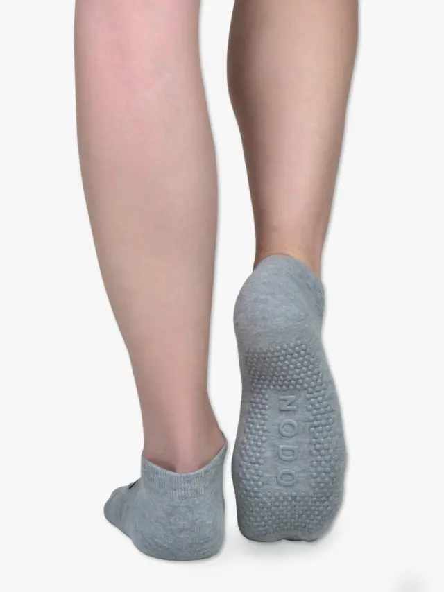 Βαμβακερή Κάλτσα Yoga & Pilates Αντιολισθητική NODO - 39-42 3