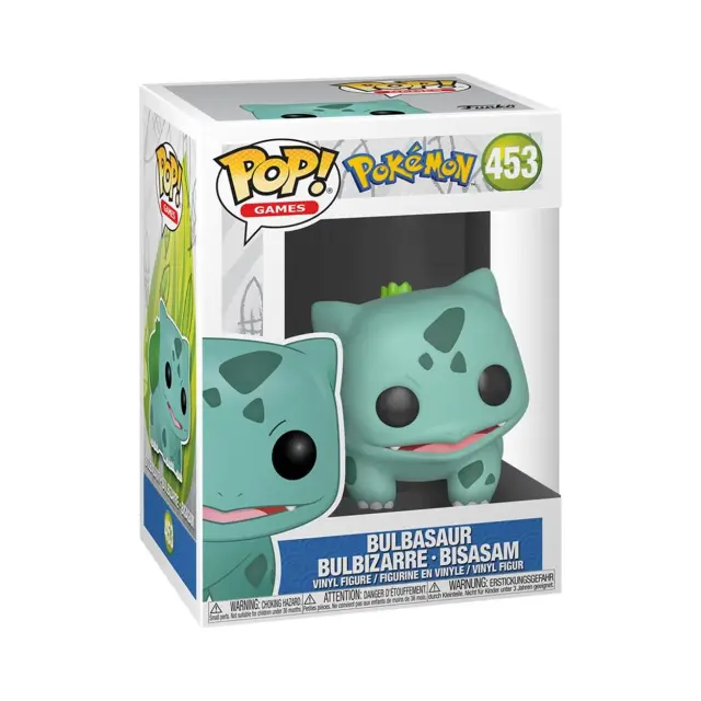 Funko POP! Φιγούρα Βινυλίου Games: Pokemon - Bulbasaur Bulbizarre - Bisasam #453 Vinyl Figure 2