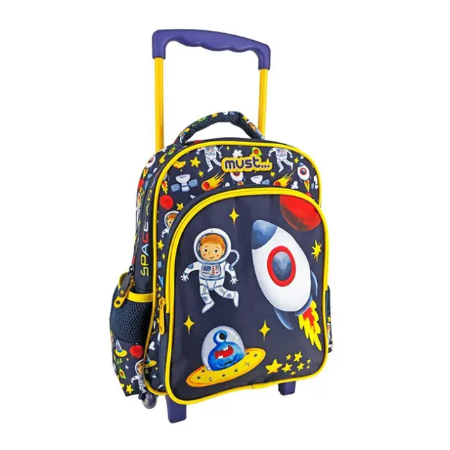 Must Σχολική Τσάντα Τρόλεϊ Νηπίου Space Adventure (000585594)